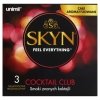 Prezerwatywy smakowe Unimil Skyn Cocktail Club 3 sztuki