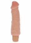 Naturalny wibrator żylasty z cyber skóry 23 cm