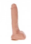 Ekstremalne dildo penis z jajkami xxl 28 cm