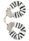 Sex kajdanki pluszowe zebra