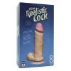 Bardzo realistyczne żylaste dildo z przyssawką 20 cm
