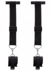 Door bars and wrist cuffs