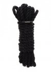 Lina do wiązania Shibari Kinbaku czarna bondage 5m