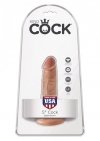 Realistyczne dildo z żyłami sztuczny penis z zprzyssawką 12,7 cm