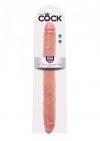 Realistyczne cieliste dildo z żyłami dla lesbijek 40 cm