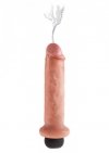 Realistyczne dildo penis z funkcją wytrysku 17,8 cm