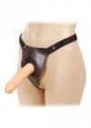 Strap-on uprząż realistyczne dildo proteza penisa dla lesbijek