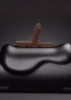 Nakładka na siedzisko erotyczne penis dildo Cowgirl Bronco Brown brązowy