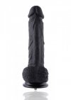Penis do sex maszyny Hismith KlicLok Dildo 20 cm czarny