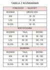Seksowny bodystocking czarny z dziurką S/M Kiss Me