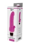 Silikonowy wibrator z wypustkami 17,8 cm