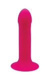 Różowe dildo do strapon sztuczny penis 17,5 cm