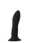 Czarne dildo do strapon sztuczny penis 13 cm