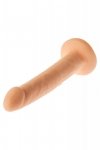 Realistyczne proste dildo na przyssawce 13 cm