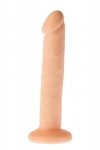 Realistyczne proste dildo na przyssawce 13 cm