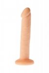 Realistyczne proste dildo na przyssawce 13 cm