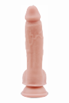 Realistyczne dildo na przyssawce cyber skóra 19 cm