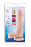 Realistyczne dildo sztuczny penis z żyłami na przyssawce 21,5 cm