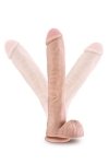Gigantyczne wibrujące dildo na przyssawce 35,5 cm