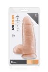 Grube realistyczne dildo z jądrami na przyssawce 25 cm