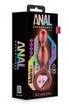 Elegancki korek analny z kulkami plug sonda z pierścieniem