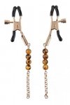Sportsheets Amber beaded nipple clamps