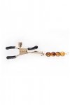 Sportsheets Amber beaded nipple clamps