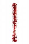 Szklane dildo wirujący seks A&E EVES SWEETHEART SWIRL