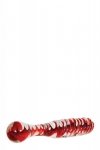 Szklane dildo wirujący seks A&E EVES SWEETHEART SWIRL