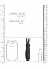 Mini wibrator króliczek masażer łechtaczki czarny