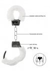 Beginners Handcuffs Furry - white