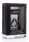 Adjustable nipple clamps - black