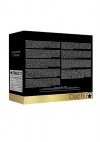 Acrylic goldchip butt plug set - gold