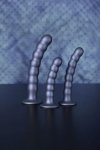 Beaded Silicone G-Spot Dildo - 8'' / 20,5 cm