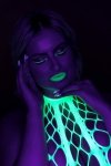 Bodystocking with Halterneck - green - XS/XL