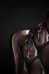 Labia Spreader with Clamps - Black
