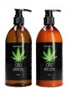 CBD - Bath and shower - luxe care set - green tea hemp oil
