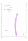 Podwójne długie dildo dla lesbijek  42 cm