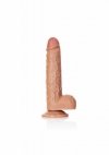 Naturalny penis na mocnej przyssawce dildo  20,5 cm