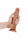 Naturalny penis na mocnej przyssawce dildo  20,5 cm