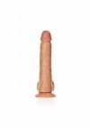 XXL Realistyczne dildo  z jądrami na przyssawce 28 cm