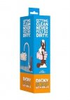 Mydło dicky soap with balls - cum covered - brown