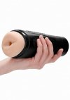 Self lubrication easy grip masturbator xl anal - flesh