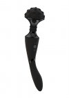 Stylowy wibrator wand masażer łechtaczki czarny Shiatsu