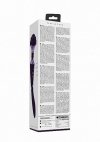 Stylowy wibrator wand masażer łechtaczki fiolet Shiatsu