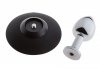 Mały aluminiowy korek analny wtyczka plug z odpinaną przyssawką