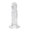 Penis na przyssawce dildo clear 14 cm