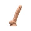 Realistyczne dildo penis z żyłami dawca orgazmów 17,8 cm