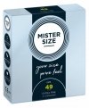 Prezerwatywy Mister Size 49mm pack of 3