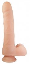 Realistyczne dildo z jądrami sztuczny penis 28 cm